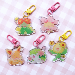 Spring Pokemon Acrylic Charms A Collections Cheap Pice