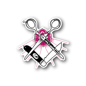 Barber Shop Scissors Sticker Cheap Factory Outlet