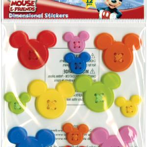 Disney Adhesive Buttons-Mickey Icon High Quality