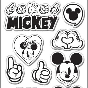 EK Disney Clear Stamps-Mickey Best Place