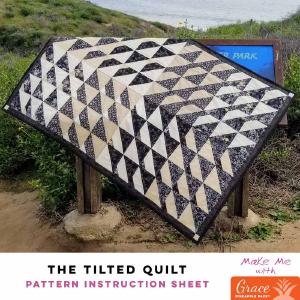 The Tilted Quilt - Grace Pineapple Pack Pattern Release Dates Sale Online