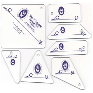 Perfect Patchwork Templates Set C Cheap Sale Footlocker Finishline
