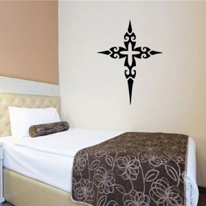 Tribal Spike Cross Decal Discount Low Cost