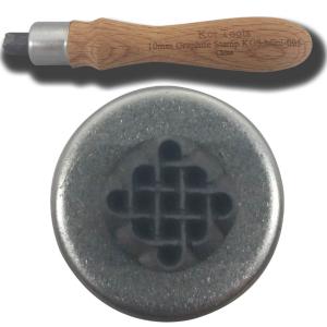 10mm Graphite Celtic Knot 2 Stamp Reliable For Sale