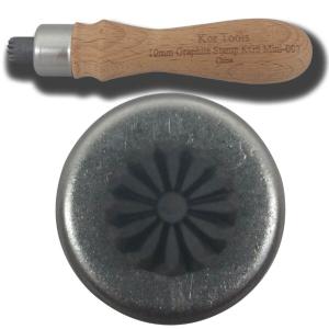 10mm Mini Graphite Daisy Stamp Discount Best Sale