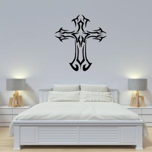 Tribal Filligree Cross Decal Cheap Sale Free Shipping