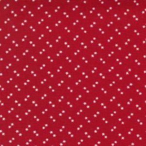 Moda Fabrics - Prairie Days - Stars - Red - Yardage Nicekicks Online