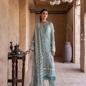 Johra Gold Luxury Chiffon Collection 100% Original Outlet Clearance