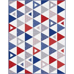 Equal Rights Quilt Kit - Liberty by Satin Moon Designs - Blank Quilting - Quilt Kit Low Pice Fee Shipping Sale Online