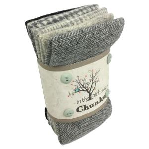 Felted Greys Wool Chunks 5pc 9in x 10in Buy Cheap For Cheap