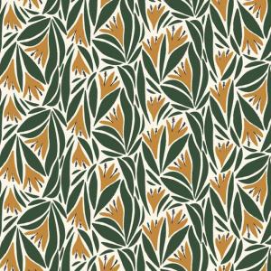 Felicity Fabrics - Peaceful & Warm by Julia Khimich - Floral With Green Leaves - Multi - Yardage Cheap Visit