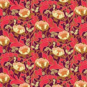 Figo Fabrics - Wild Abandon By Heather Bailey - Large Floral & Leaves - Multi - Yardage Countdown Package