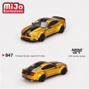 *Pre-Order* Mini GT - LB-WORKS Ford Mustang  LB Gold Best Place For Sale