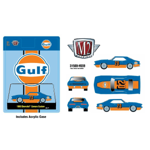 *Pre-Order* M2 Machines - 1969 Chevrolet Camaro Custom GULF  Blue Factory Outlet Cheap Pice