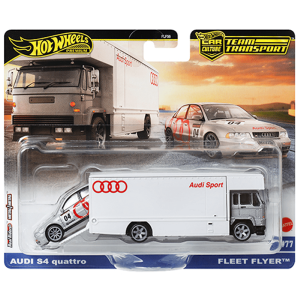 *Pre-Order* Hot Wheels - Audi S4 Quattro & Fleet Flyer - 2025 Team Transport Series Visit Sale Online