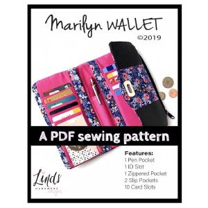 Marilyn Wallet PDF Sewing Pattern (includes a video!) Cost Cheap Online