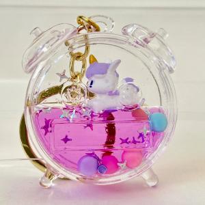 Assorted Unicorn Clock Floaty Key Charm Purchase Sale Online