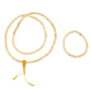 Yellow Agate Mala Set Buy Cheap From China