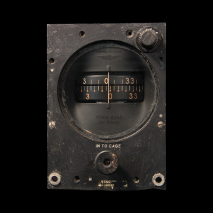 WWII Aircraft Instrument, Autopilot Type A3A Directional Gyro - 1940s - World War II Footlocker Pictures