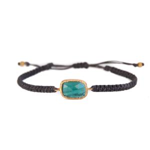 14k Gold Green Tourmaline Bracelet Buy Cheap 2025 New