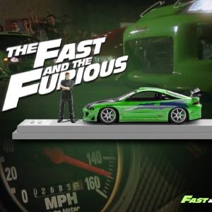 *Pre-Order* Fast Speed - Mitsubishi Eclipse "The Fast and the Furious" w/ Figure Top Quality Cheap Pice