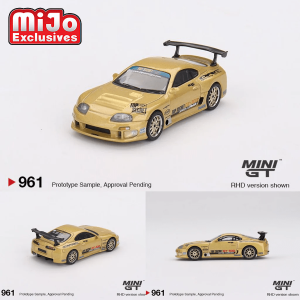 *Pre-Order* Mini GT - Toyota Supra (A80) Top Secret GT-300  Top Secret Gold For Sale For Sale