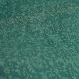TURQUOISE EMBROIDERED SILK B32-5 Sast For Sale
