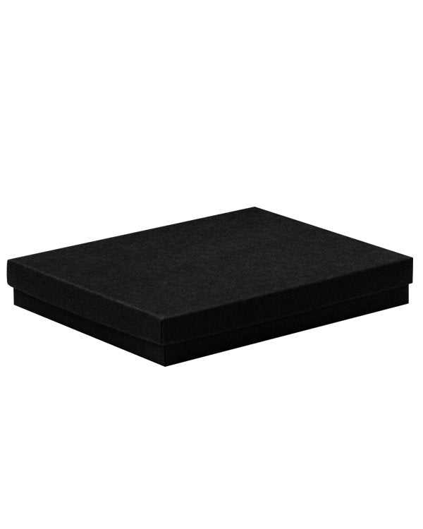 50 PACK - Cotton Fill Rigid Box Large - Kraft Black Sale Footlocker Pictures