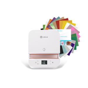 LOKLiK - Auto Tumbler Heat Press   Heat Transfer Vinyl Material Bundle - A4 Sale Low Pice