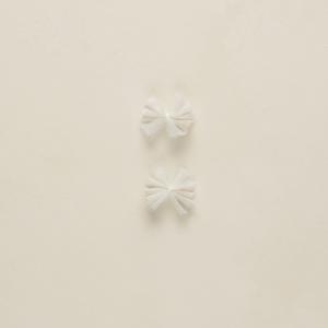 Flutter Tulle Clip || Ivory Visit New Sale Online