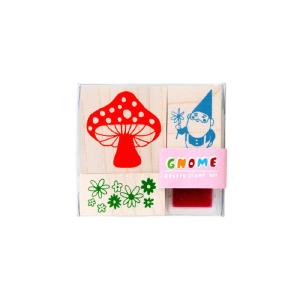 yellow owl workshop gnome and mushroom stamp kit Online Shop From China