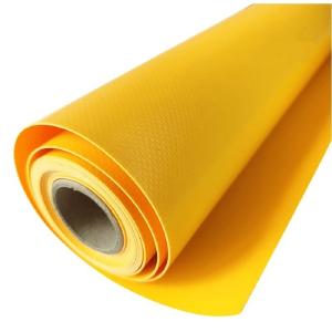 18 oz Fire Retardant Heavy Duty Yellow Vinyl Coated Polyester Roll by AtlasShield Sale Purchase