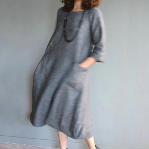 Tessuti Fabrics Lily Linen Dress Cheap Online Store