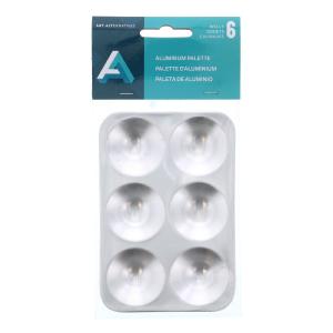 Art Alternatives Aluminum 6-Well Rectangle Palette Websites Online