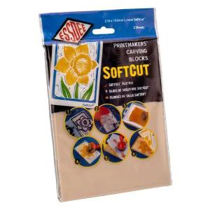 Essdee - SoftCut Lino Blocks - 15x20.5cm - 2 Pack Amazon Online