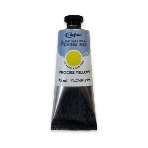 Cranfield - Caligo Safe Wash Etching Ink - 75mL Tube - Process Yellow Cheap Sale Sale