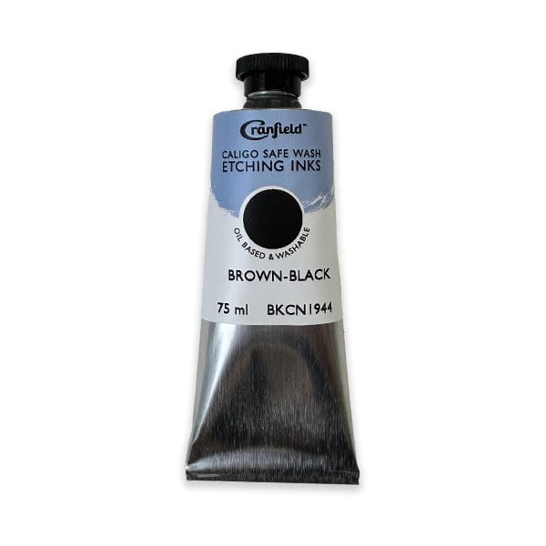 Cranfield - Caligo Safe Wash Etching Ink - 75mL Tube - Brown-Black Lowest Pice Cheap Pice