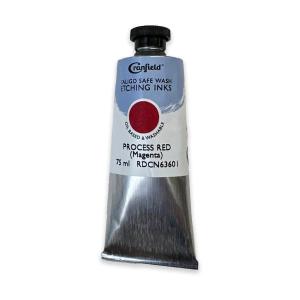 Cranfield - Caligo Safe Wash Etching Ink - 75mL Tube - Process Red (Magenta) Authentic For Sale