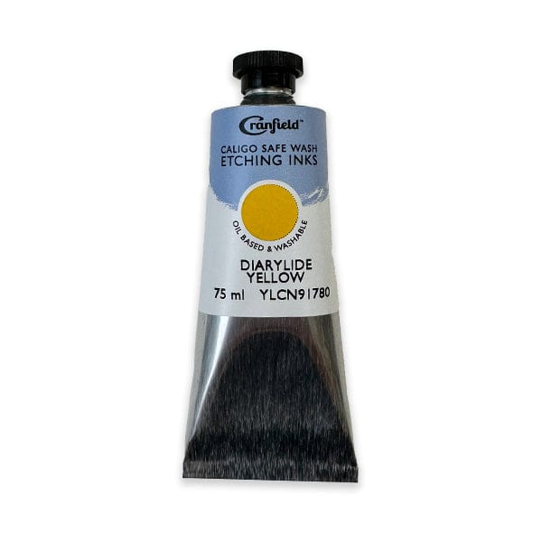 Cranfield - Caligo Safe Wash Etching Ink - 75mL Tube - Diarylide Yellow Inexpensive