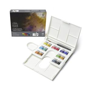 Winsor & Newton Professional Watercolour Compact Half-Pan Set Big Discount Cheap Pice