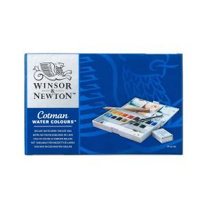 Winsor & Newton Cotman Watercolours Deluxe Sketchers' Pocket Box Clearance Eastbay