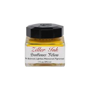 Ziller Ink - Calligraphy Ink - 1oz Bottle - Sunflower Yellow 100% Guaranteed