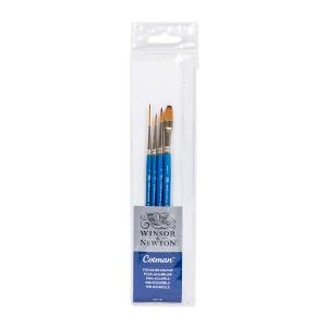 Winsor & Newton Cotman Brush 4-Pack - Rounds, Rigger & One Stroke Cheap Sale How Much