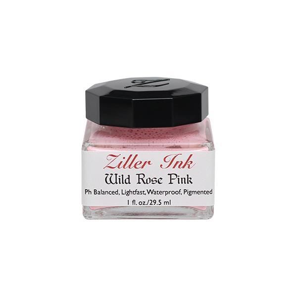 Ziller Ink - Calligraphy Ink - 1oz Bottle - Wild Rose Pink 2025 Newest Online