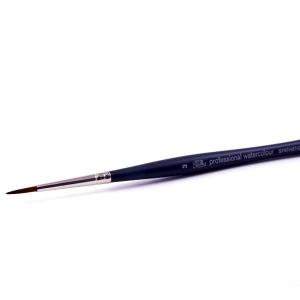 Winsor & Newton - Professional Watercolour Synthetic Sable Brush - Round - Size 3 Discount Professional
