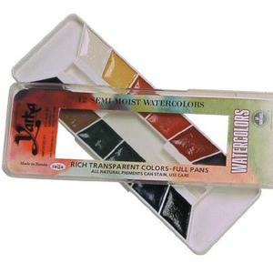 Yarka - Watercolour Palette - Set of 12 Colours Free Shipping Visit