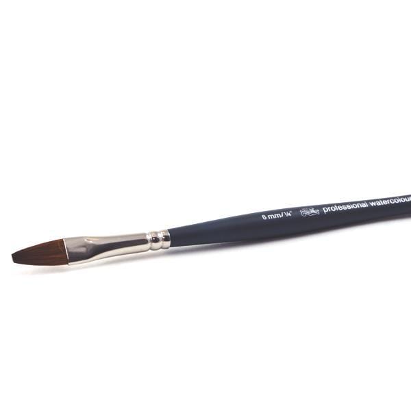 Winsor & Newton - Professional Watercolour Synthetic Sable Brush - One Stroke - 6mm /  " Free Shipping Clearance Store