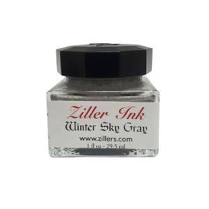 Ziller Ink - Calligraphy Ink - 1oz Bottle - Winter Sky Grey Cheap Nicekicks