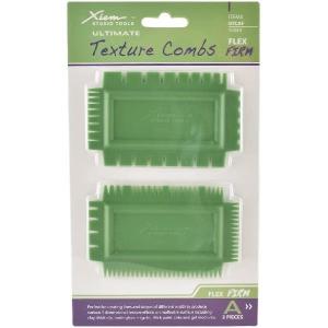 Xiem Tools - Texture Combs - Flex Firm - Set A - 2 Pieces Sale Deals