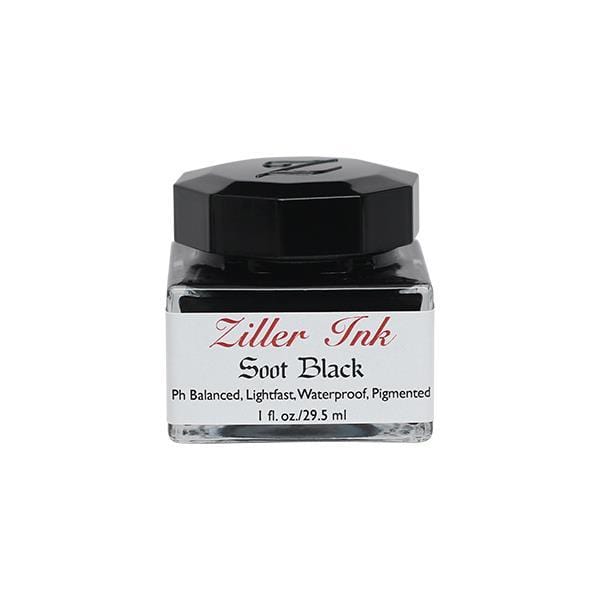 Ziller Ink - Calligraphy Ink - 1oz Bottle - Soot Black Professional Cheap Pice